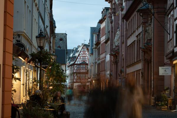 Cobblestone Street, Mainz